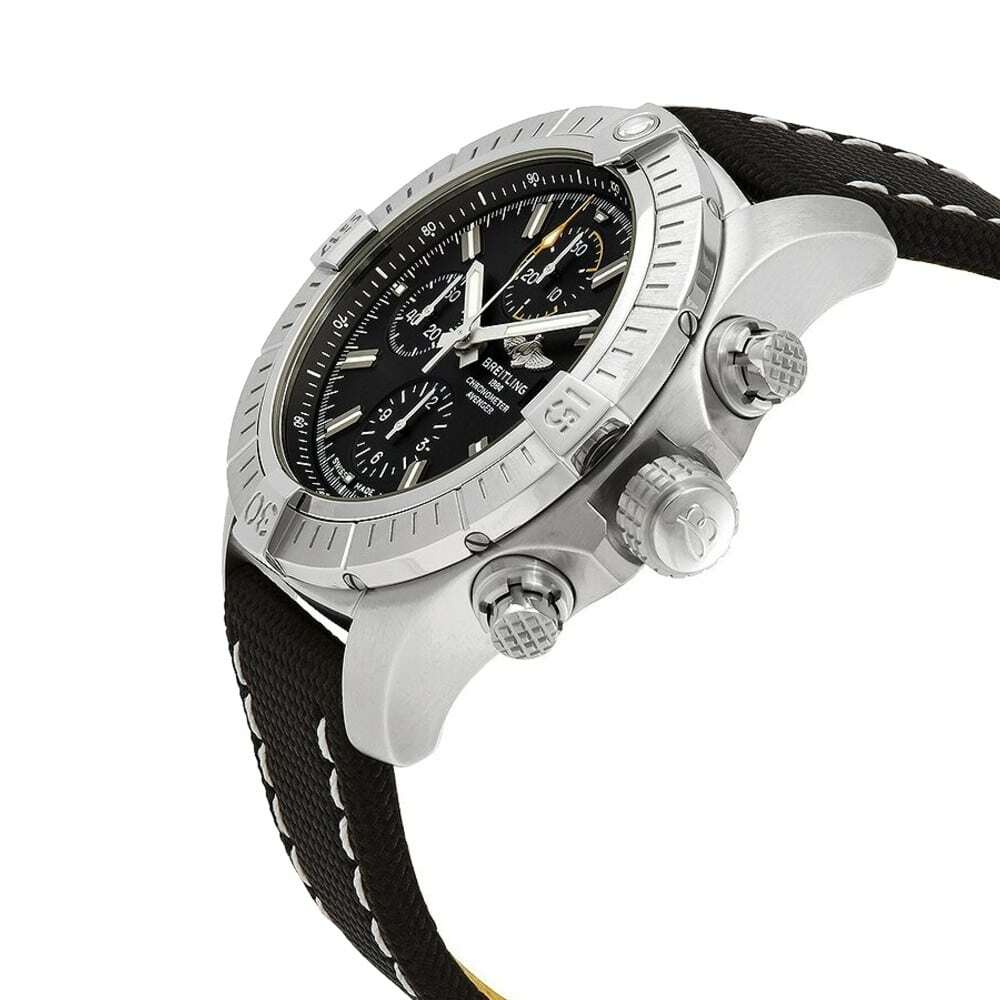 Breitling A13317101B1X1 Avenger Chronograph Black Dial Men's Military 