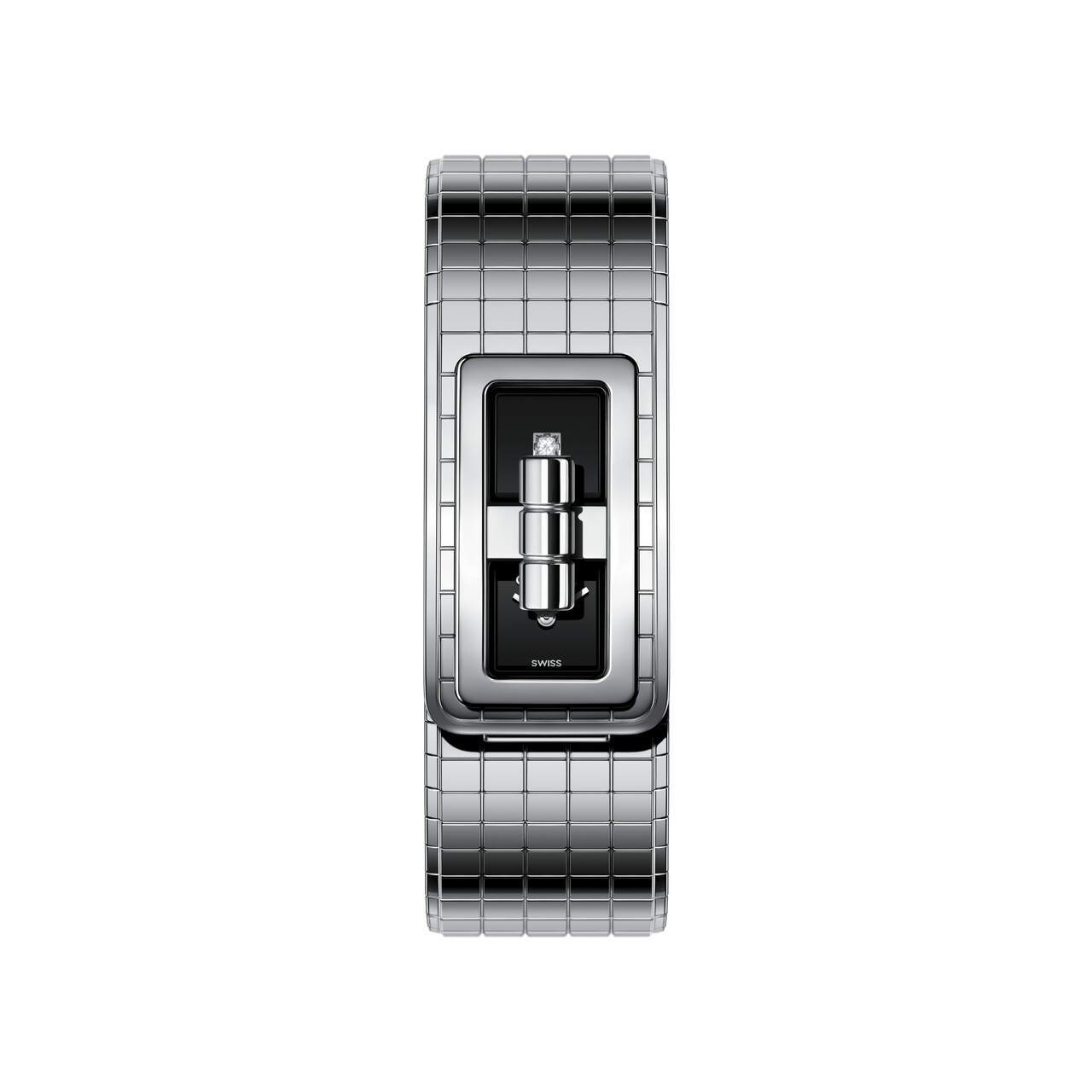 Chanel H5144 Code Coco Black Lacquered Dial Ladies Watch