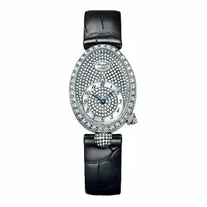 Breguet 8928BB8D944DD0D Reine de Naples Silver Diamond Dial