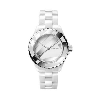 Chanel H5582 J12 Untitled White Ceramic Ladies Watch