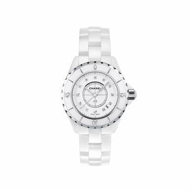 Chanel H1628 J12 Diamonds Ladies Watch