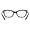 Glop Burberry BE2232-3001 Women Black Cat Eye Acetate Frame