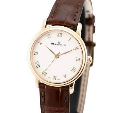 Blancpain 6104-3642-55A Ultraplate Automatic Rose Gold Ladies Watch 61