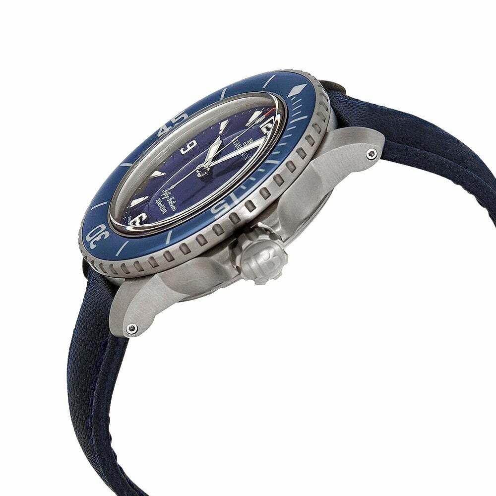 Blancpain 5015-12B40-O52A 5015-12b40-o52a Fifty Fathoms Blue Dial Men'