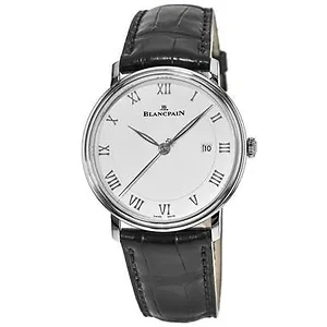 Blancpain 6651-1127-55B Villeret Ultraplate White Dial