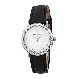 Blancpain 6102-4628-95 Ultra Slim White Dial Women's Black