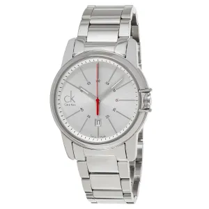 Brav K0A21126 Calvin Klein Men's  'select' Silver Dial Stainless Steel