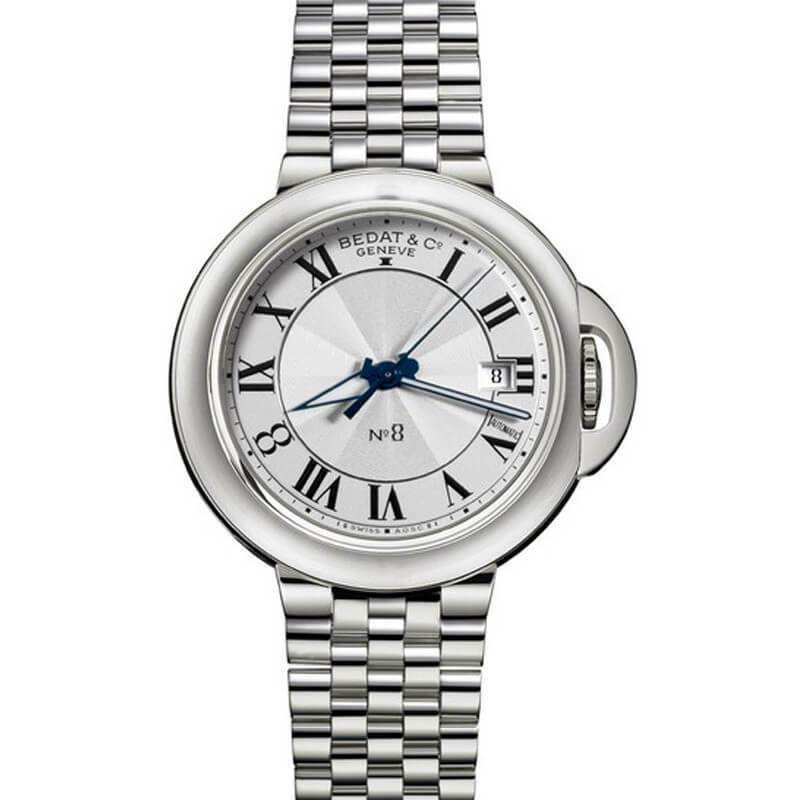 Bedat 831.011.100 No. 8 Stainless Steel Silver Dial Automatic Unisex W