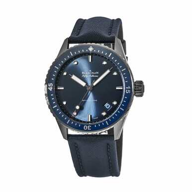 Blancpain 5000-0240-O52A 5000-0240-o52a Fifty Fathoms Bathyscaphe Blue