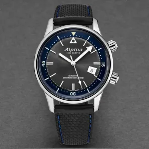 Brav AL525G4H6 Alpina Men's  'seastrong' Diver Heritage Grey Dial Rubb