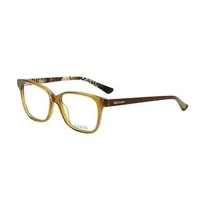 Glop Guess GU-2506-047 Light Brown Square Women's Acetate