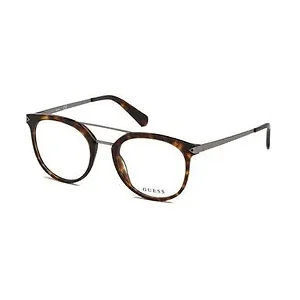 Glop Guess GU-1964-052 Dark Havana Round Men's Acetate