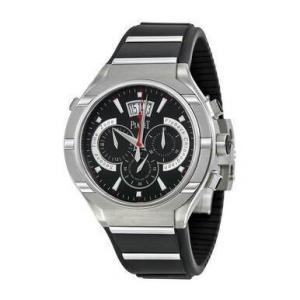 Piaget G0A34002 Polo Chronograph Automatic Black Dial Rubber Men's Wat