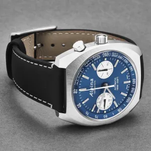 Brav AL727LNN4H6 Alpina Men's  'startimer Pilot' Monopusher Blue Dial 