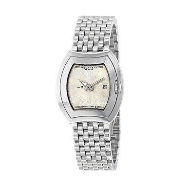 Bedat 334.011.100 Co. 334.011.100 No. 3 Stainless Steel Silver Dial Wo