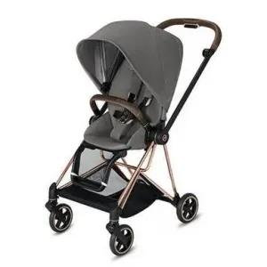 Cybex 519003373 Mios 3-in-1 Travel System Rose Gold With Brown Details