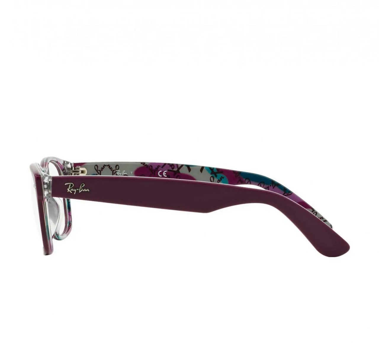 Glop RB5184-5408 Ray-ban Rb5184-5408 Wayfarer Women's Top Violet On Te