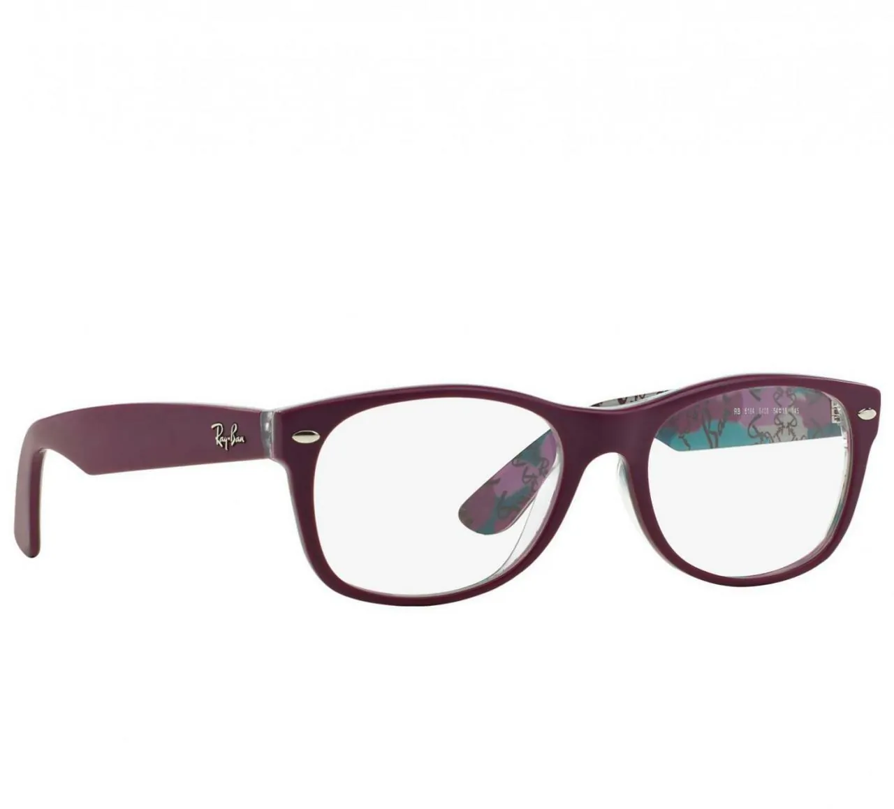 Glop RB5184-5408 Ray-ban Rb5184-5408 Wayfarer Women's Top Violet On Te