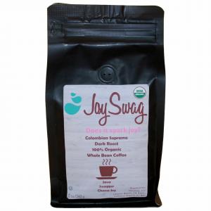 Joyswag JS-CS1LBBLK_12oz Hand-crafted Dark Roast Premium Colombian Sup