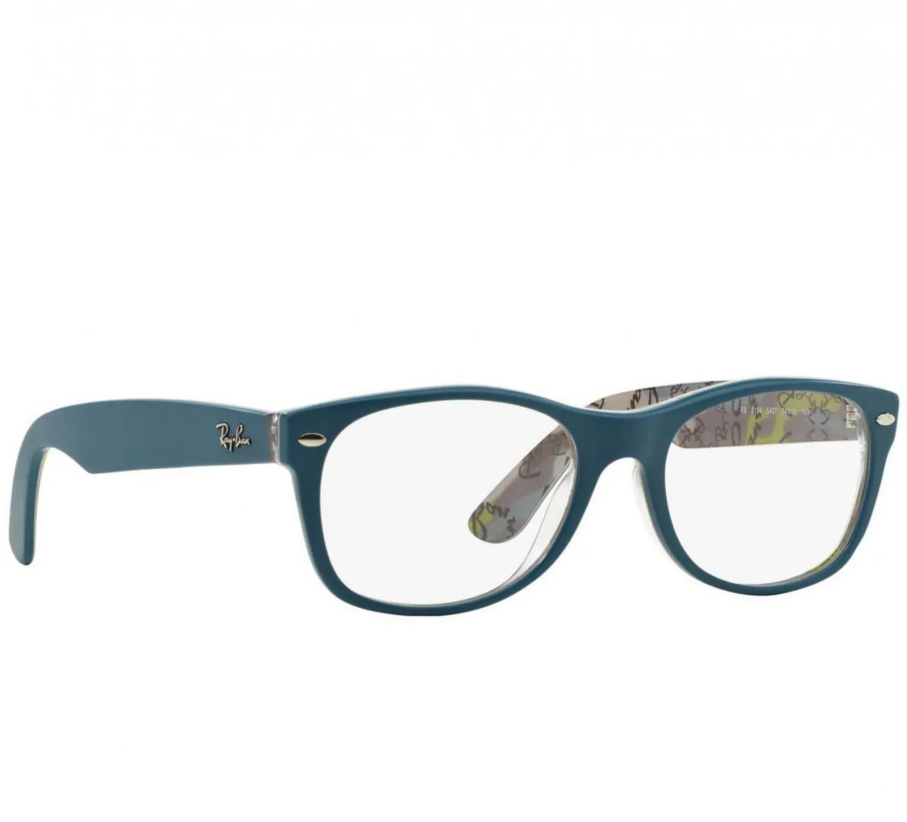 Glop RB5184-5407 Ray-ban Rb5184-5407 New Wayfarer Women's Top Blue On 