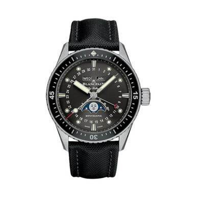 Blancpain 5054-1110-B52A Fifty Fathoms Bathyscaphe Moonphase Black Can