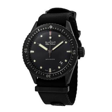 Blancpain 5000-0130-NABA 5000-0130-naba Fifty Fathoms Bathyscaphe Blac