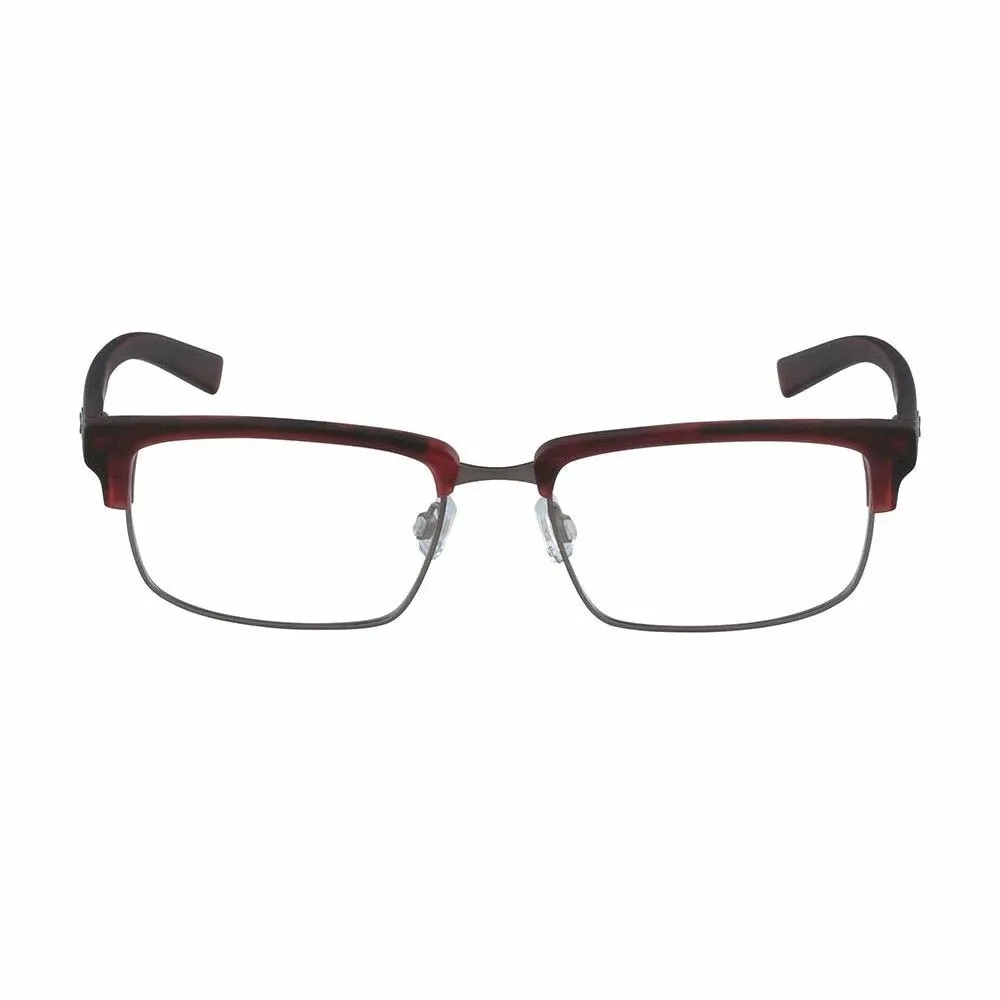 Glop N8139-625 Nautica N8139-625 Matte Red Horn Rectangular Men's Meta