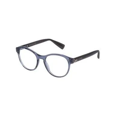 Glop VLN 708S-04AL Lanvin Vln 708s-04al Grey Round Unisex Acetate Eyeg