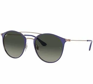 Glop Ray-Ban RB3546-9073A5 Violet Copper Round Steel Grey