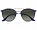 Glop Ray-Ban RB3546-9073A5 Violet Copper Round Steel Grey
