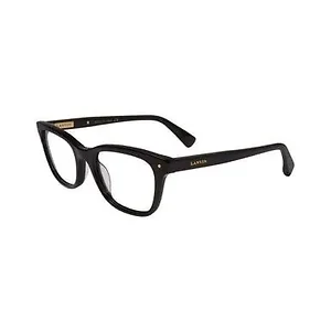 Glop Lanvin VLN 715M-0BLK Black Square Unisex Acetate