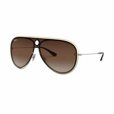 Glop RB3605N-909613 Ray-ban Rb3605n-909613 Gold Silver Aviator Brown G