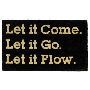5001024 | Nikki Chu Let It Flow Coir Welcome Door Mat - Cat