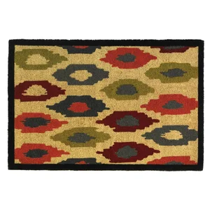 5001019 | Nikki Chu Southwestern Coir Door Mat - Natural