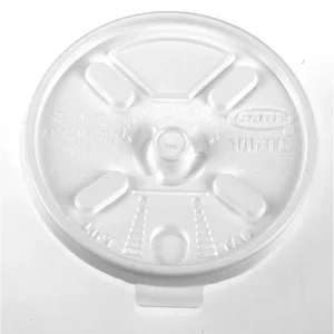 Dart Translucent Lift N' Lock Lids for Hot Cups, 1000 Count