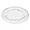 Dart Clear Non-Vented Cup Lids for 12 Oz Cups, 2500 Count