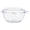 Dart 16 oz Clear Bowl with Flat Lid - Tamper-Resistant