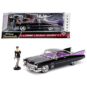 30458 | Jada Toys 1959 Cadillac Coupe DeVille with Catwoman