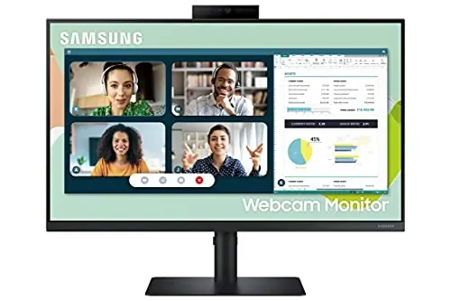 S24A400VEN | Samsung 24-Inch Pop-Up 1080P Webcam Monitor