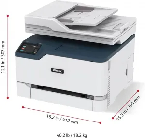 Xerox C235/DNI C235 Color Multifunction Printer, Printcopyscanfax, Up 