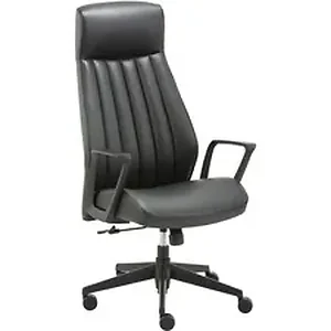 LLR 41841 | Lorell High-Back Bonded Leather Chair - Bonded