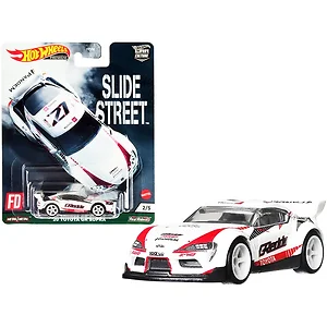 GRJ79 | Hot Wheels Toyota GR Supra Pandem #27 White Diecast