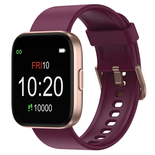 Letsfit 843785124963 Iw1 Bluetooth Smart Watch (purplegold)