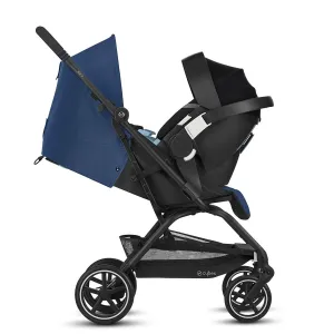 Cybex 521000475 Eezy S + 2 Navy Blue Travel Strollers 360 Degree Twist