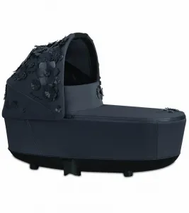 Cybex 521001353 Priam Lux Carry Cot - Simply Flowers - Dream Grey