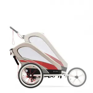 Cybex 521000321 Zeno Multisport Running Trailer Frame In Cream And Ora