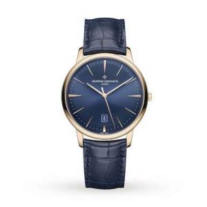 Vacheron 81180/000R-B518 81180000r-b518 Patrimony Hand Wind Blue Dial 