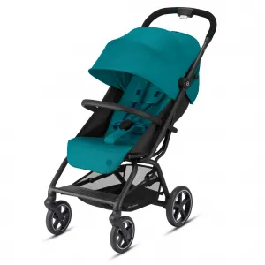 Cybex 521001477 Eezy S + 2 River Blue Travel Strollers 360 Degree Twis