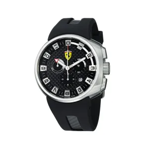 Brav FE10ACCCGFCFC Ferrari Men's  'podium' Black Fiber Dial Chronograp