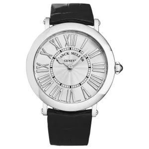 Brav 8038QZRELRACSIL Franck Muller Women's  'round' Silver Dial Black 